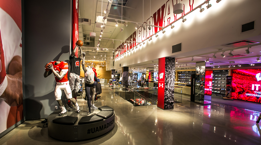 Under Armour Opens Wisconsin Brand House
