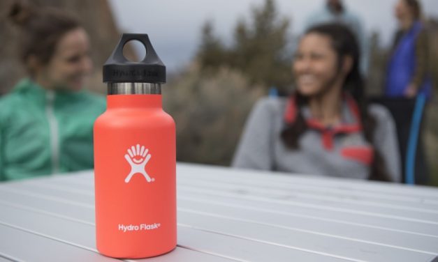 Hydro Flask Props Up Parent