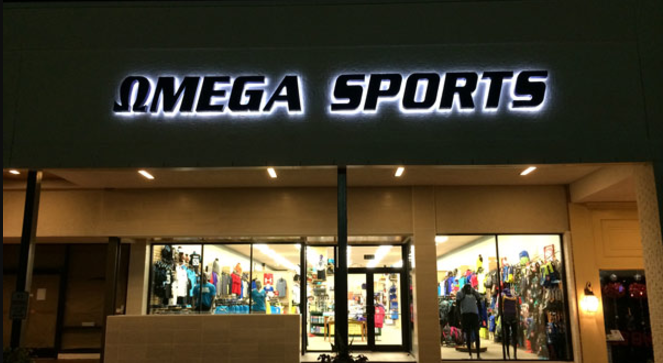 omega sports store
