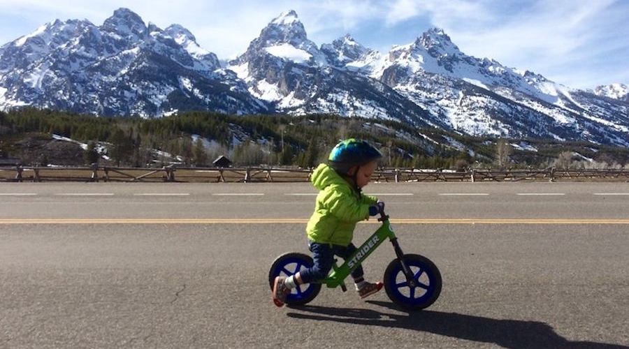 strider bike with training wheels