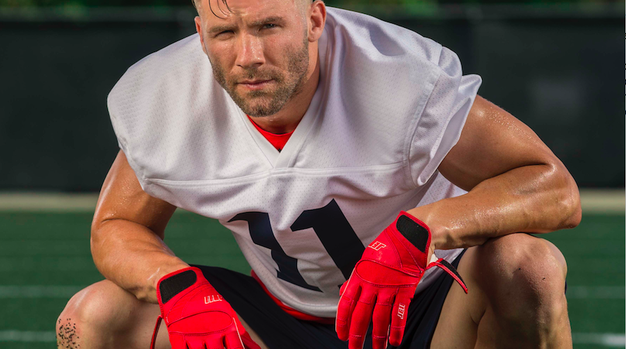 Julian edelman hot sale receiver gloves