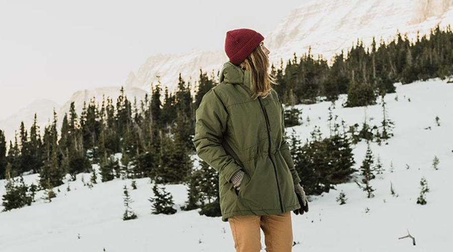 Bison fiber insulated coat on sale