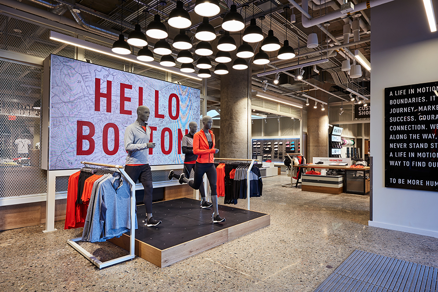 Reebok, N.Y. – Visual Merchandising and Store Design