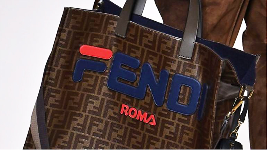 Where to Buy Fendi FILA Monogrammed Tote Bag