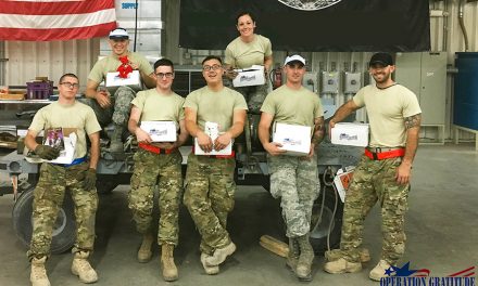 Giving The Gift Of Light To Our Military