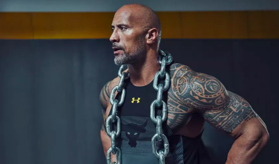 the rock for under armour