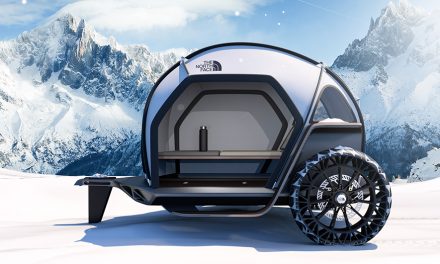 CES Show … The North Face Debuts Futurelight Fabric Camper