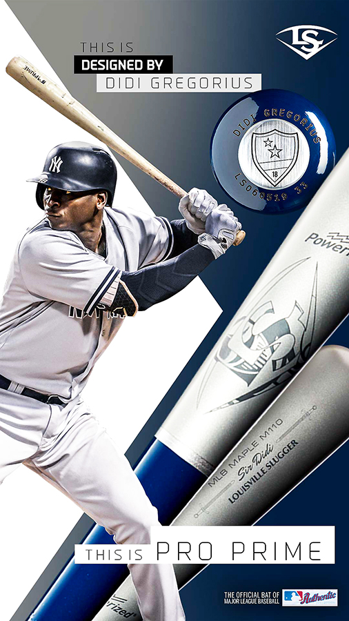 What Pros Wear: Didi Gregorius' Louisville Slugger M110 Bat - What Pros Wear