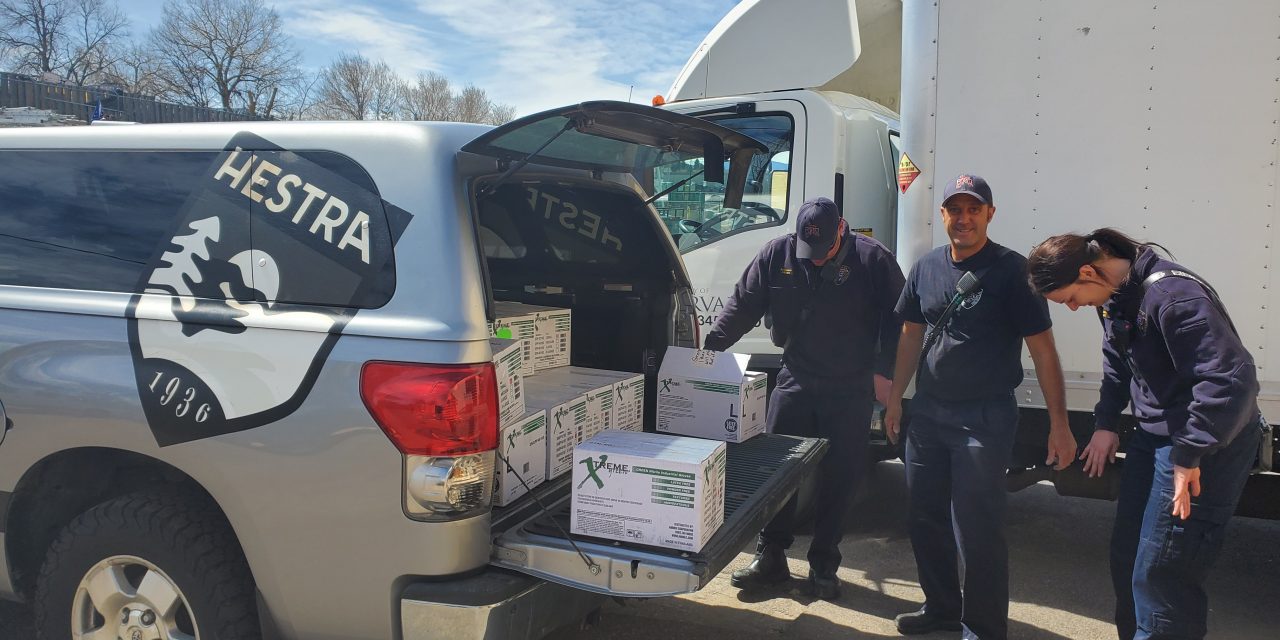 Hestra Donates 38,000 Pairs Of Gloves To Colorado First Responders