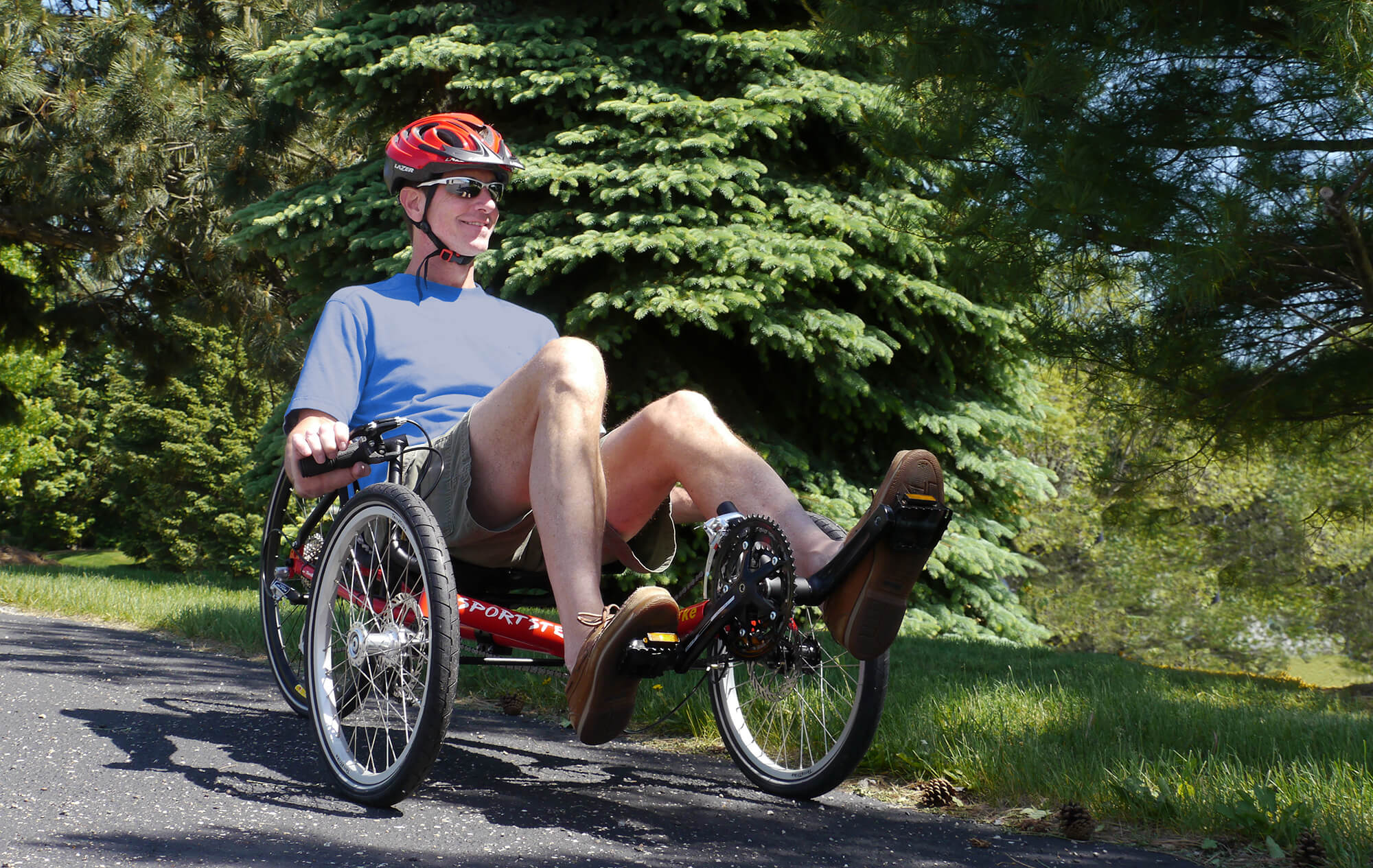 Recumbent trikes will be delivered directly from WizWheelz during COVID-19 pandemic