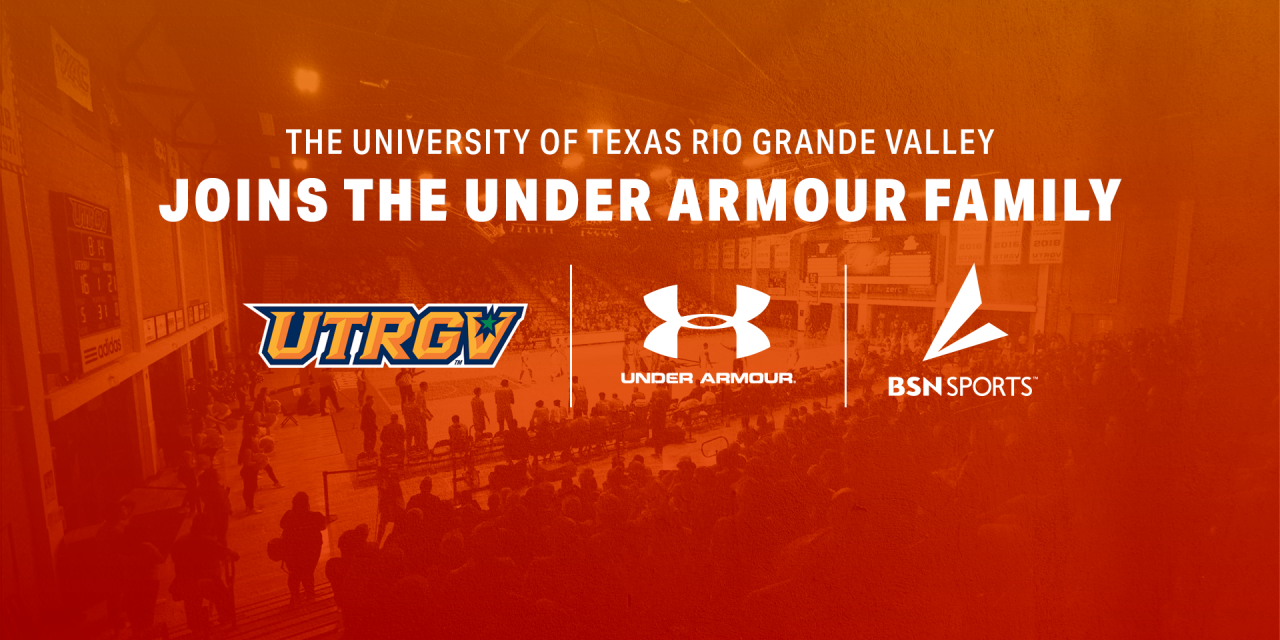 Under Armour Partners With The University Of Texas Rio Grande Valley
