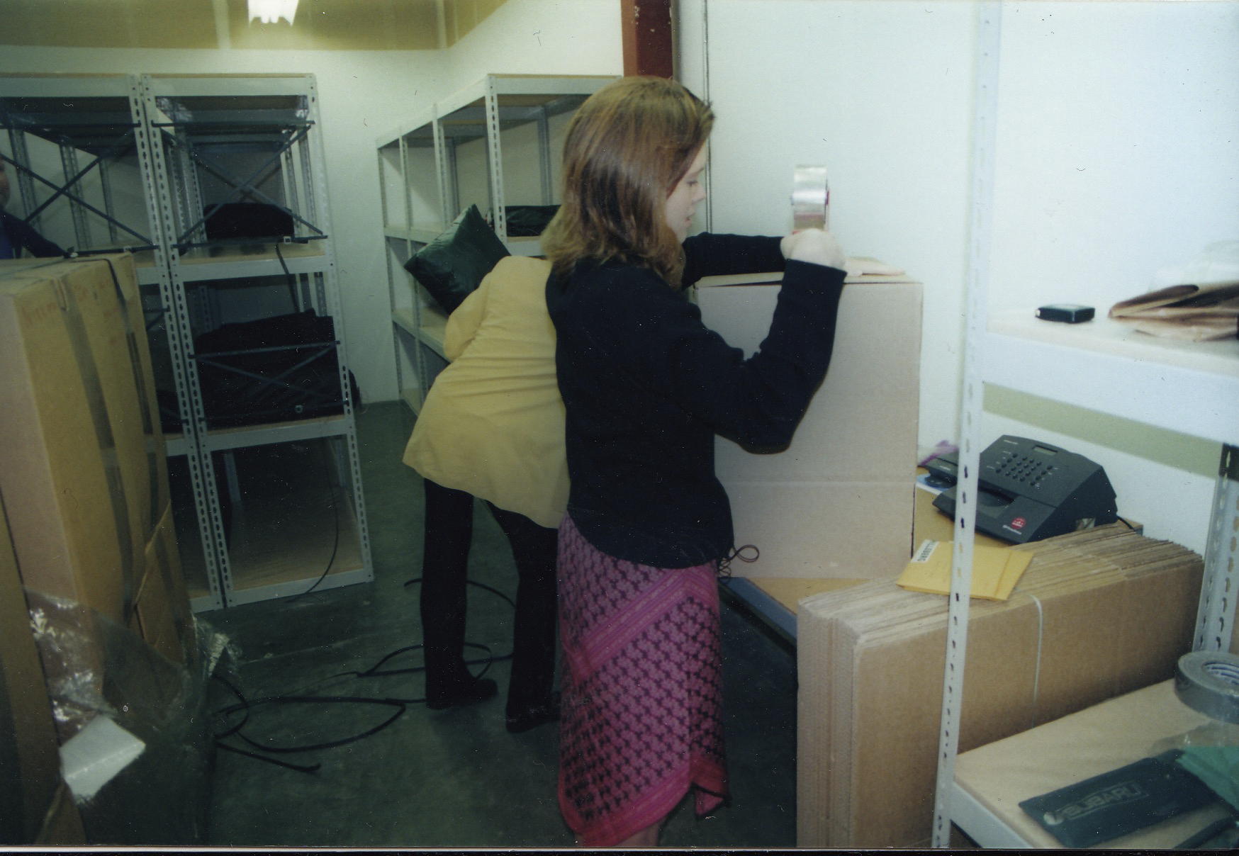 Petra Hilleberg seals first box in U.S. office in Redmond, WA