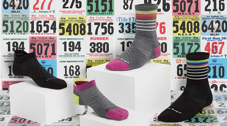 Colorful running socks
