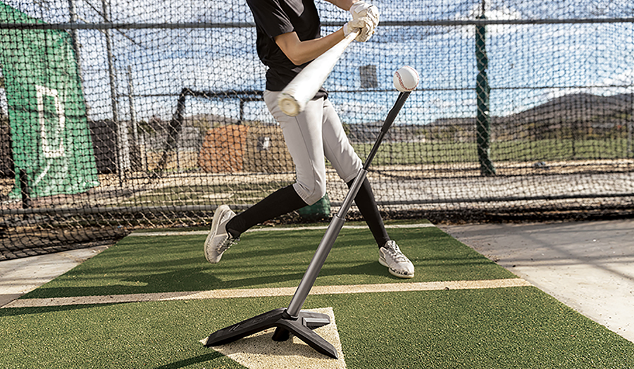 Premium Training Tee with an Innovative 3-Hole Design That Teaches Hitters Proper Contact Points. SKLZ V-Tee for Baseball and Softball 