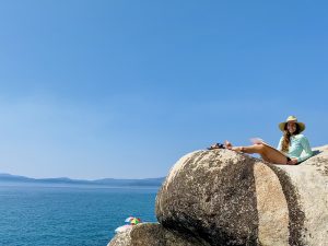 Bryn Merrell on Lake Tahoe