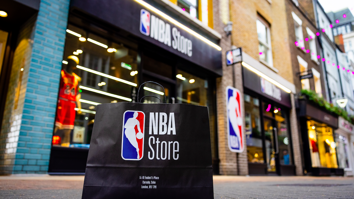 NBA opens its first official UK store - Retail Gazette