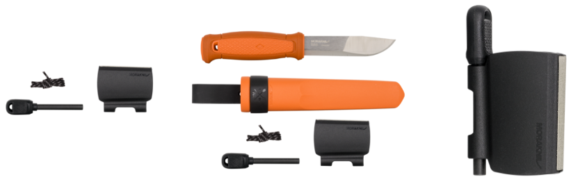 Knivesandtools.com - Morakniv Gerberg and Kansbol, now also with survival  kit. 🌲 Morakniv Kansbol with survival kit This version of the Kansbol is  enhanced with a survival kit that is secured around