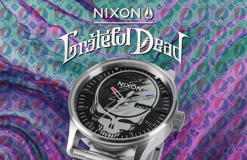 Nixon x Grateful Dead Launch Limited Edition Bags, Watches And Watchbands