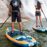 Paddleboarders on new Body Glove Performer 11 ISUP