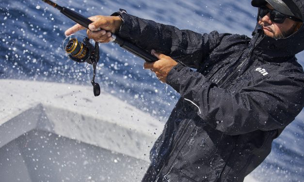 Gill Fishing Foul Weather Apparel Offers Waterproof Protection With Stain-Blocking Technology