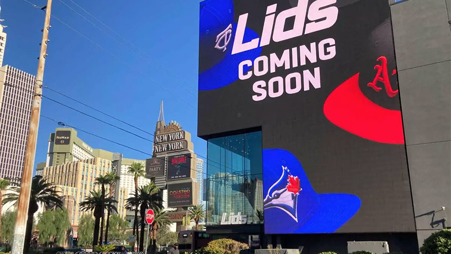 Lids Opens Flagship In Las Vegas