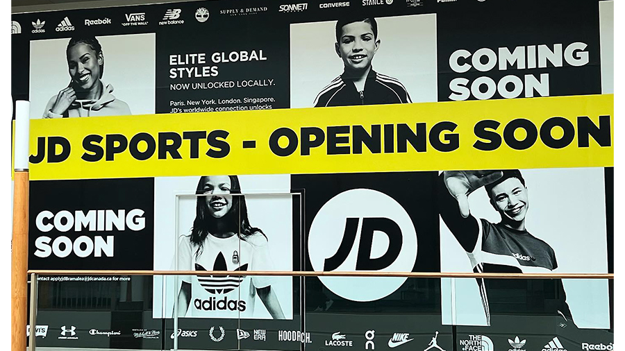 JD Sports To Open Eighth Store In Canada