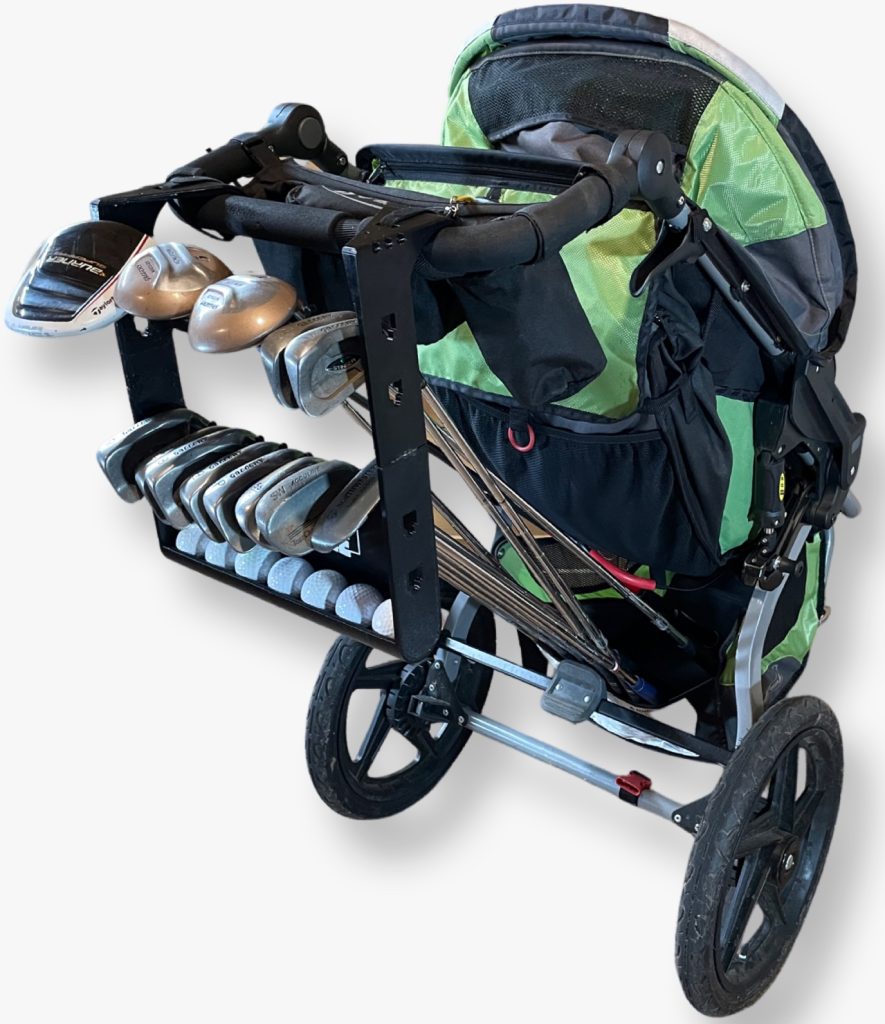 Kid Caddie Golf Turns Baby Strollers Into Push Carts