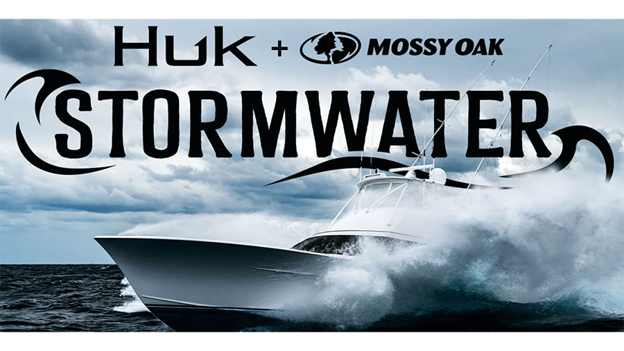 Huk Performance Fishing Apparel Introduces Mossy Oak Stormwater Pattern