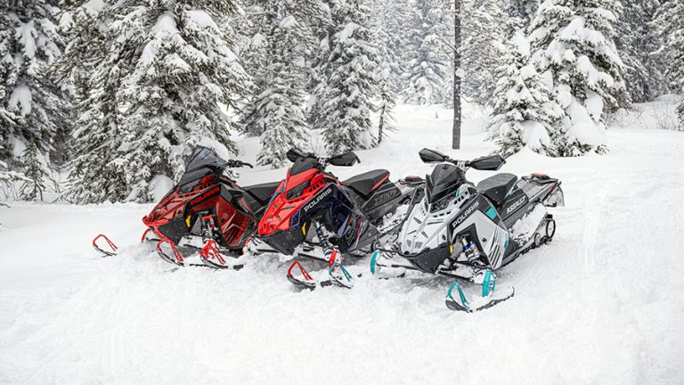 Polaris 2025 Snowmobile Lineup Features New Technology, Model Upgrades ...