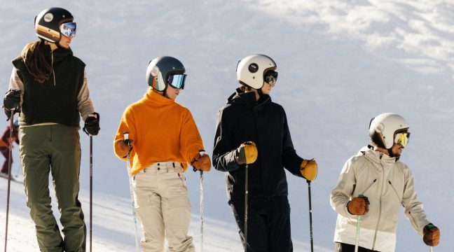 “With a retro style like no other and an extremely comfortable fit, we hope to encourage more people to wear helmets while on the slopes.