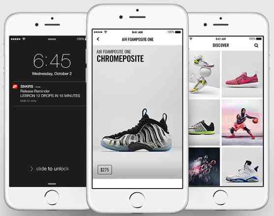 snkrs launches