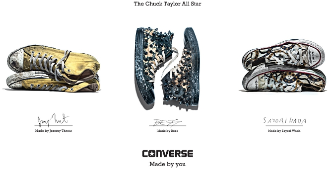 Converse Launches “Made by You 