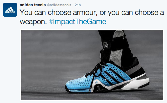 pellizco Ópera Anotar Adidas Disses Under Armour Over U.S. Andy Murray Fiasco | SGB Media Online